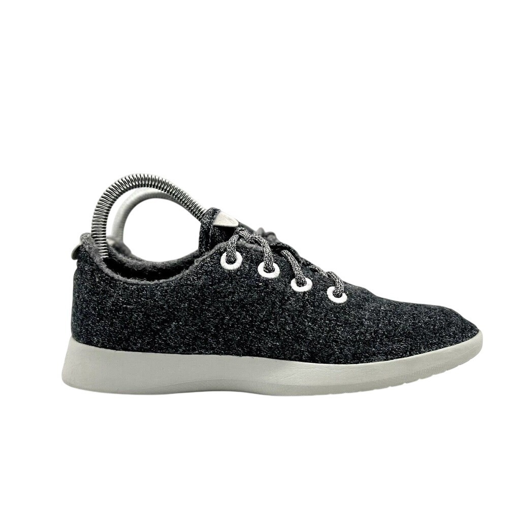 Allbirds Women Wool Runners Charcoal Gray NZ Merino Wool Sneakers Size 8